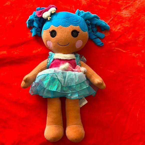 Build-A-Bear Other - Build a bear Lalaloopsy stuffed doll with dress and bow accessories